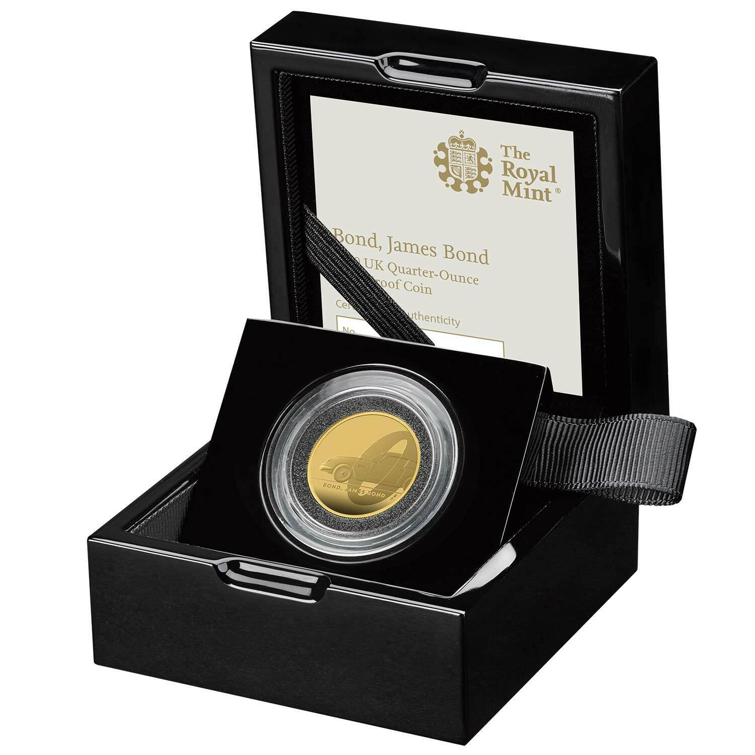 James Bond 2020 UK Quarter-Ounce Gold Proof – 3 Coin Series