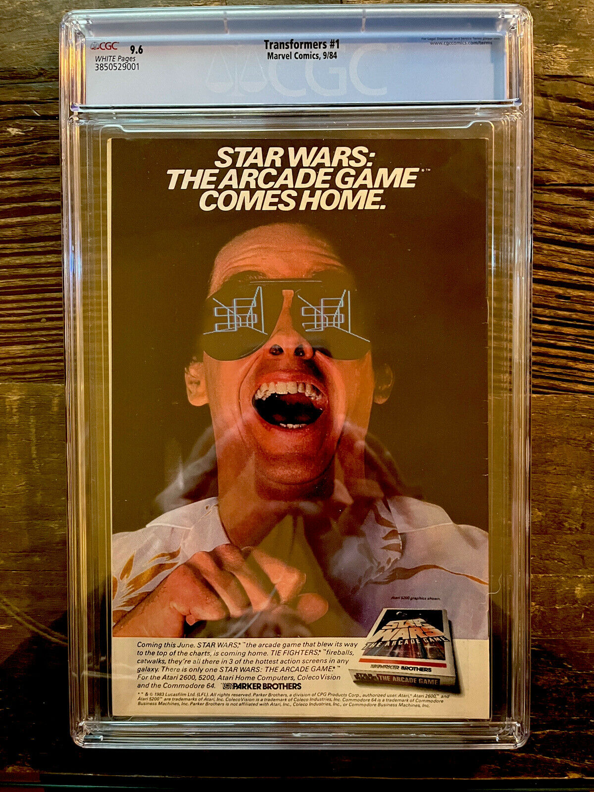 Transformers #1 CGC 9.6 WP NS - Origin & 1st Appear Autobots & Decepticons