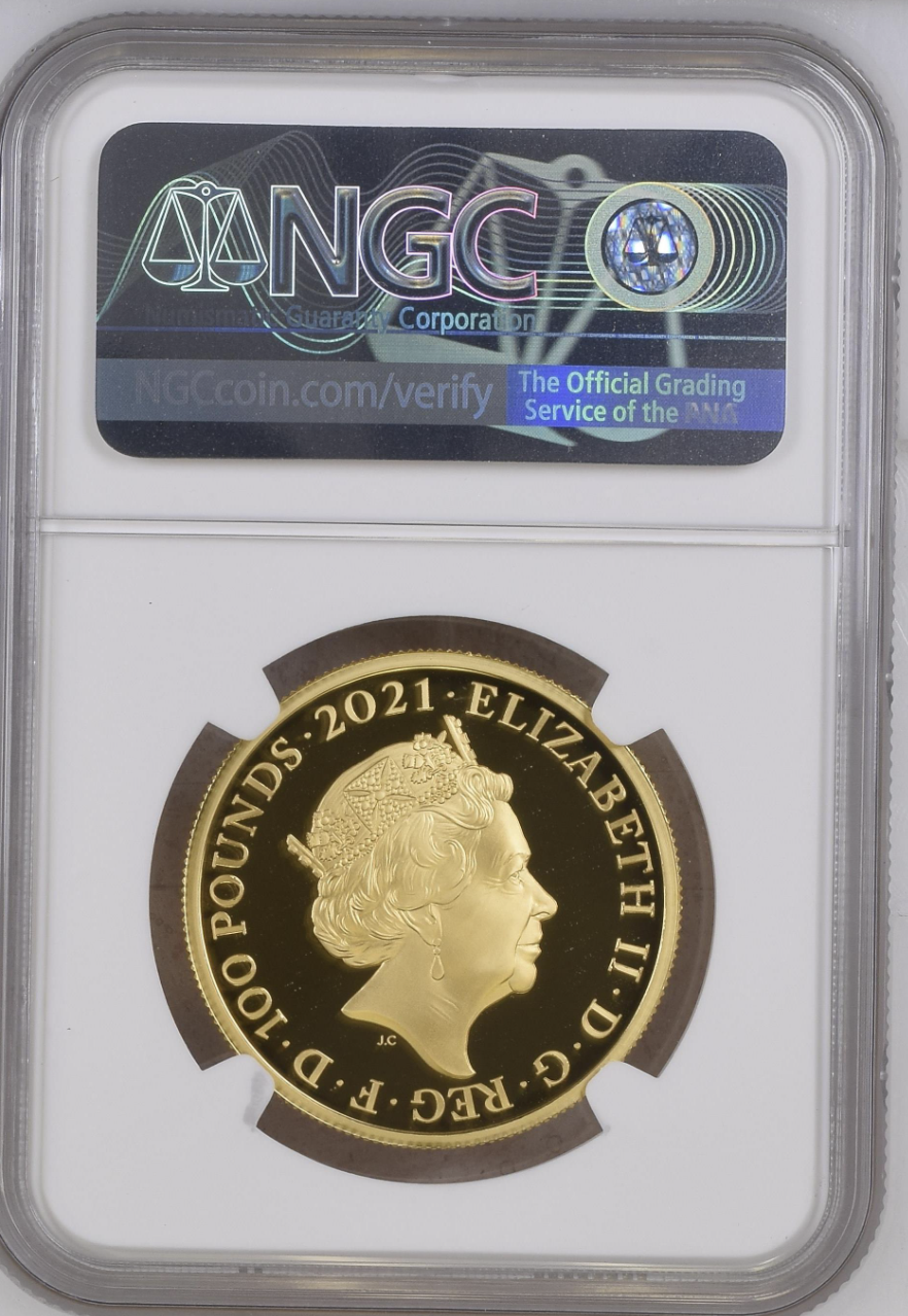 2021 G.Britain G100P The Who 1 oz Gold Proof NGC PF70 Ultra Cameo