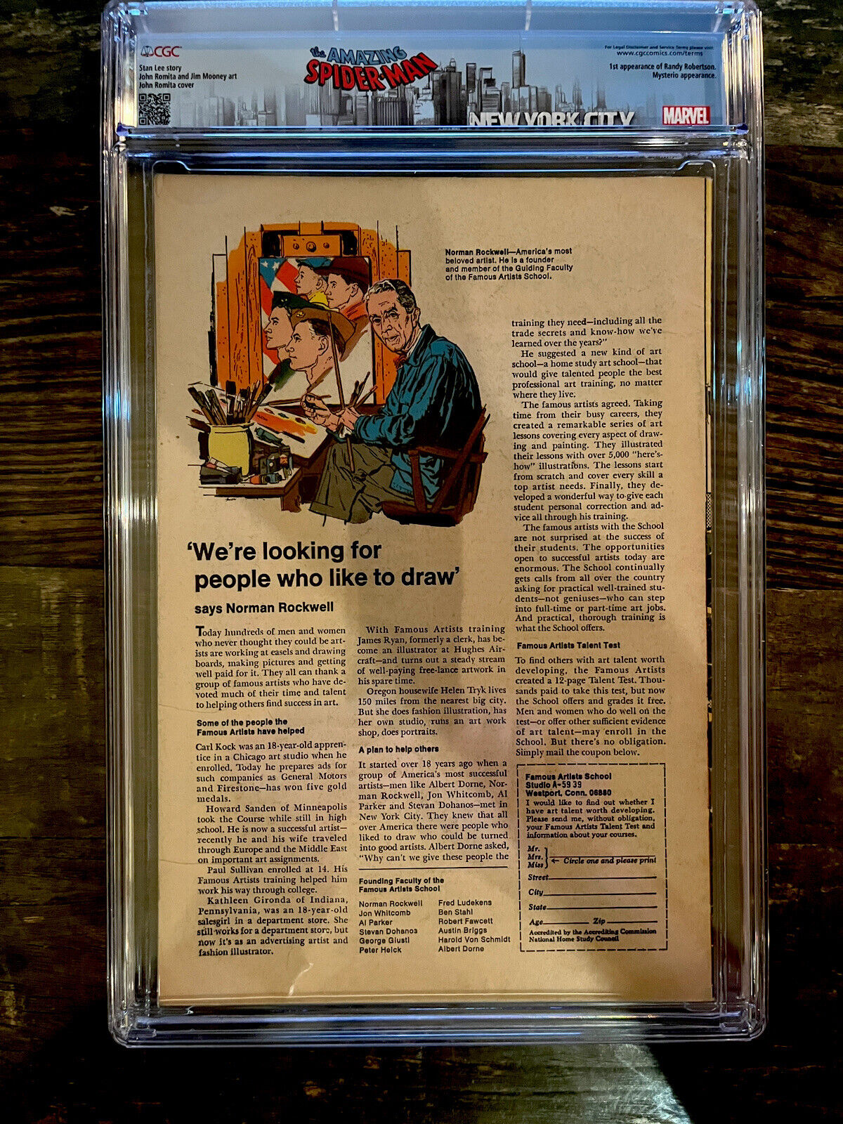 Amazing Spider-Man #67 CGC 5.5 - Mysterio