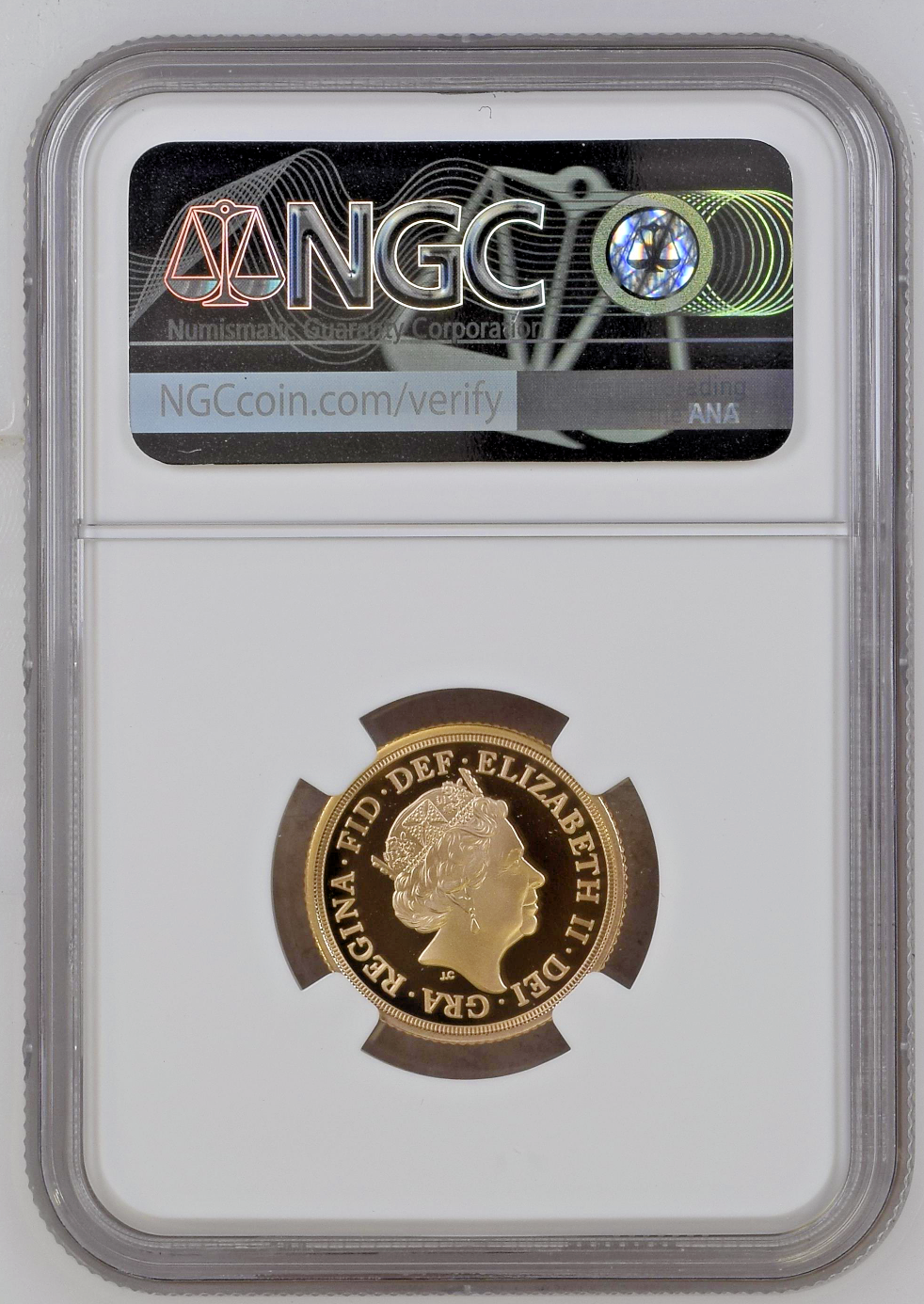 2022 Sovereign Gold Proof Platinum Jubilee NGC PF70 Ultra Cameo