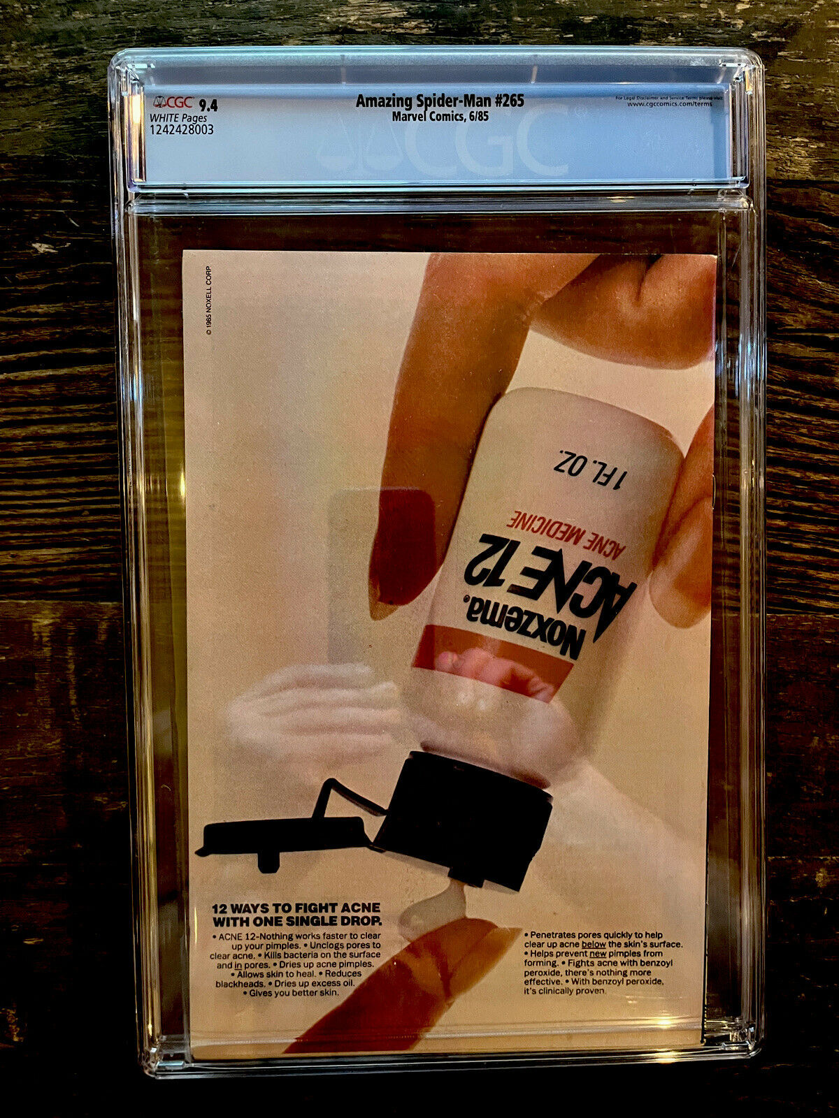 Newsstand! Amazing Spider-Man #265 CGC 9.4 - 1st Appearance of Silver Sable