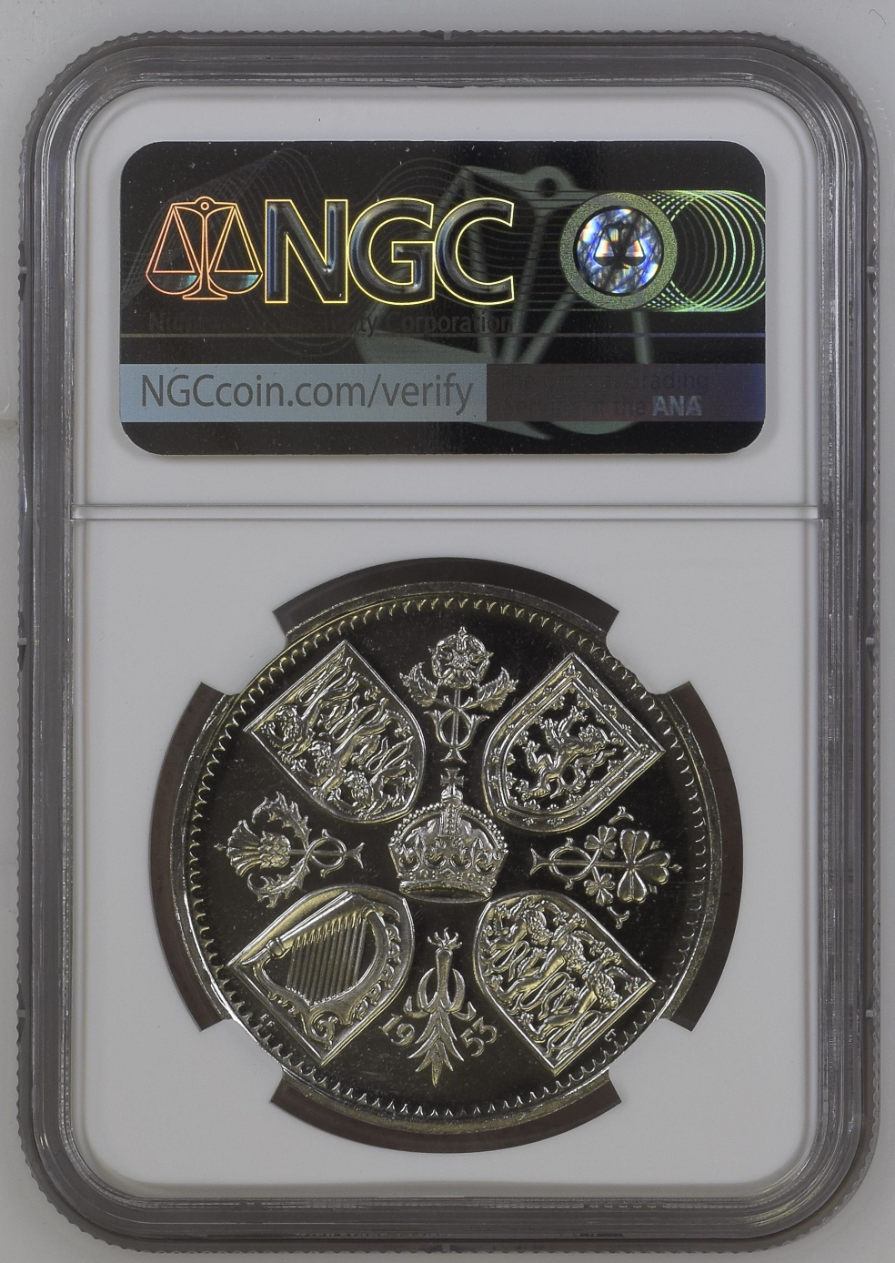 Queen's Jubilee Celebration! 1953 Great Britain Proof Crown NGC PF64 Coronation