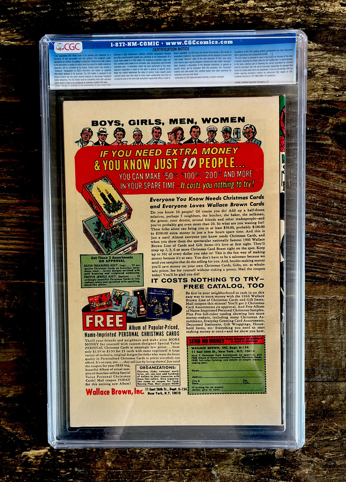 Rare White Pages! Amazing Spider-Man #41 CGC 9.4 - 1st Appearance the Rhino