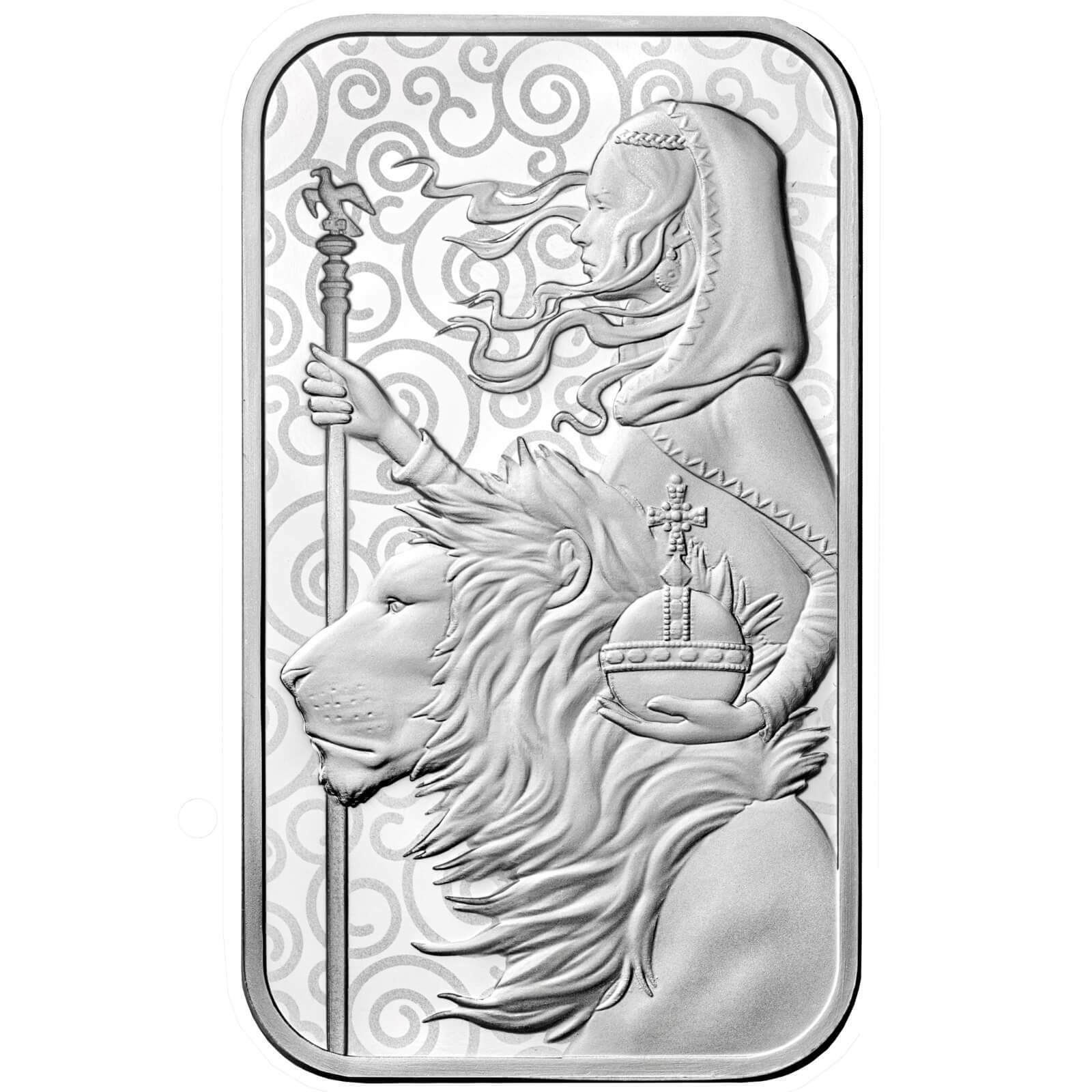Una & the Lion 1 oz Silver Bar