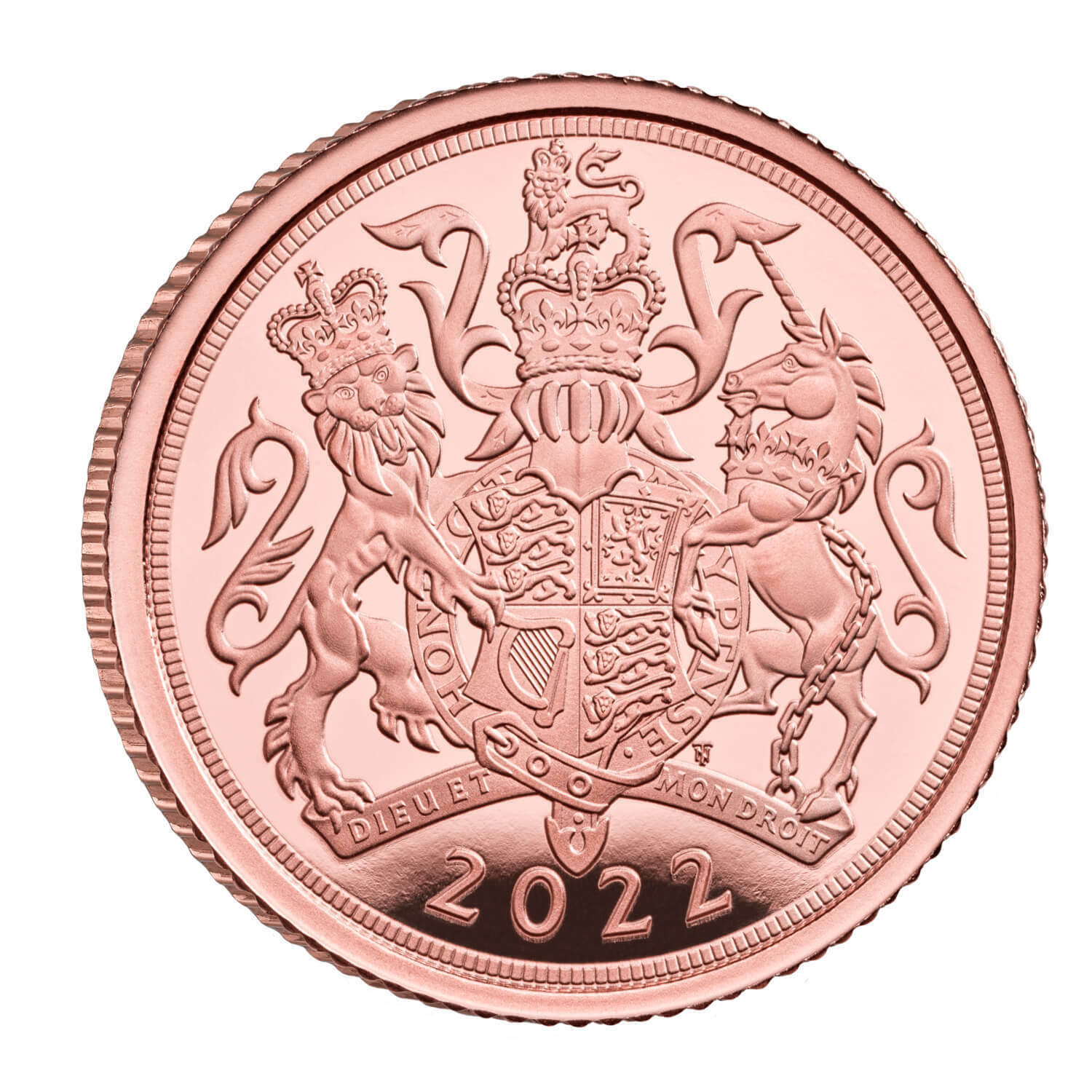 In Stock - The Half Sovereign 2022 Gold Proof Coin – Mint