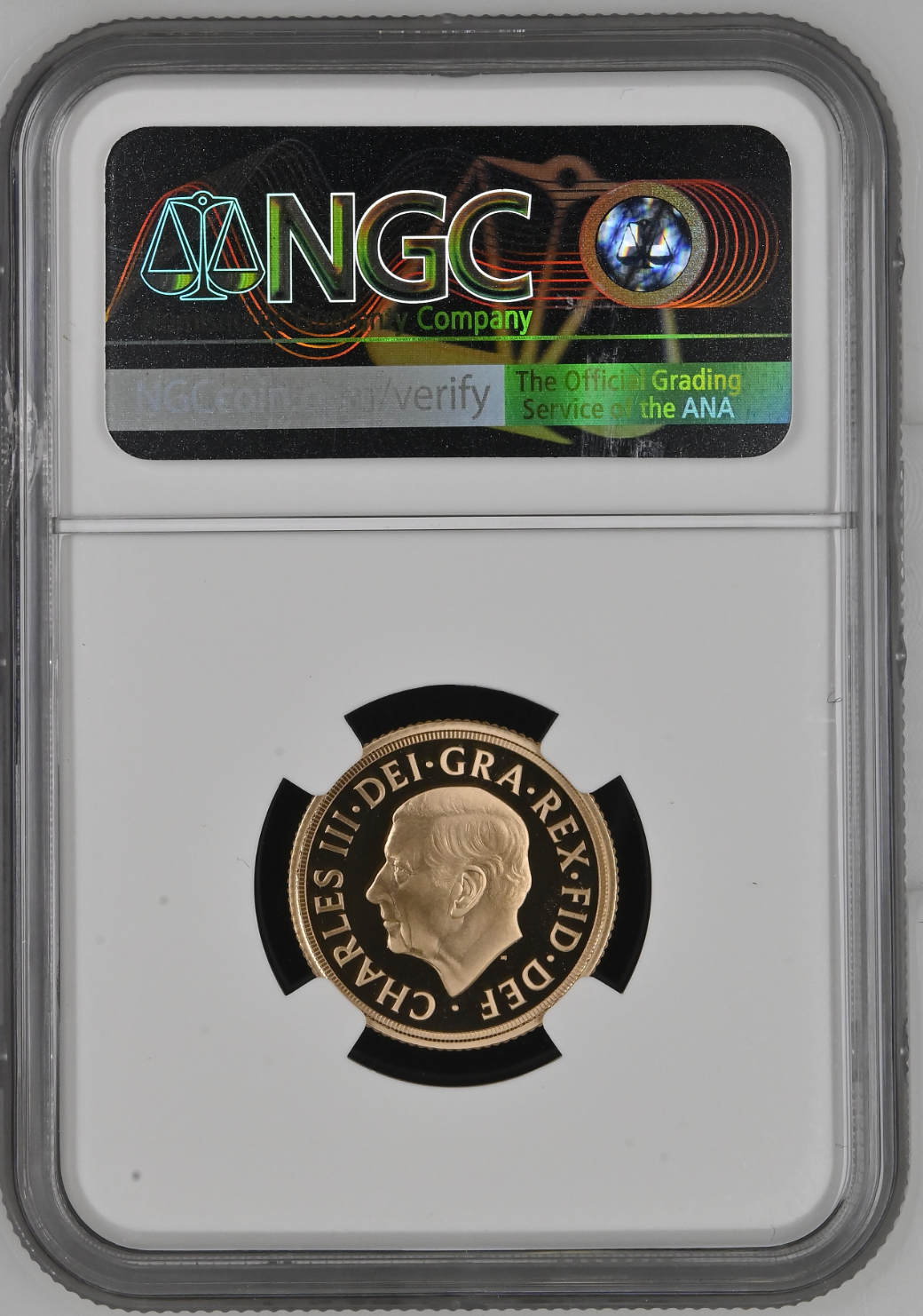 Queen’s Jubilee Memorial Sovereign 2022 Gold Proof Coin - NGC PF70 First Release