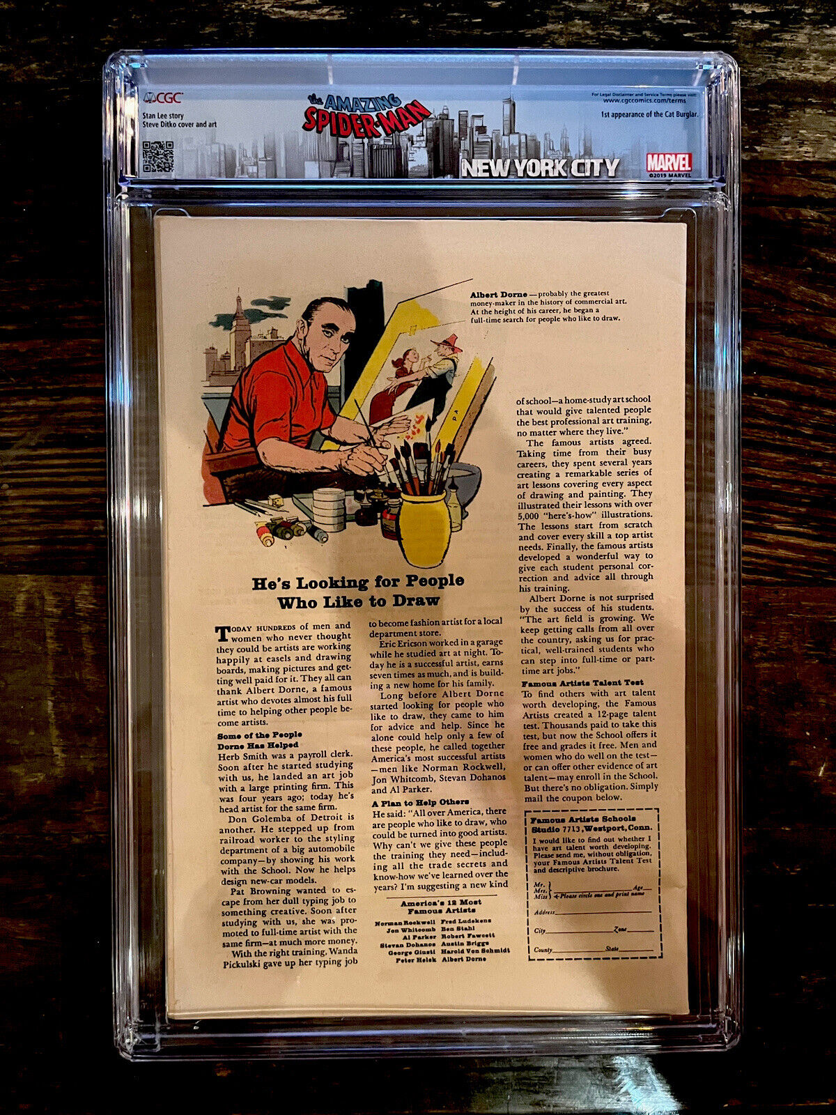 Spider-man Label! Amazing Spider-Man #30 CGC 5.0 - 1st Appearance Cat Burglar