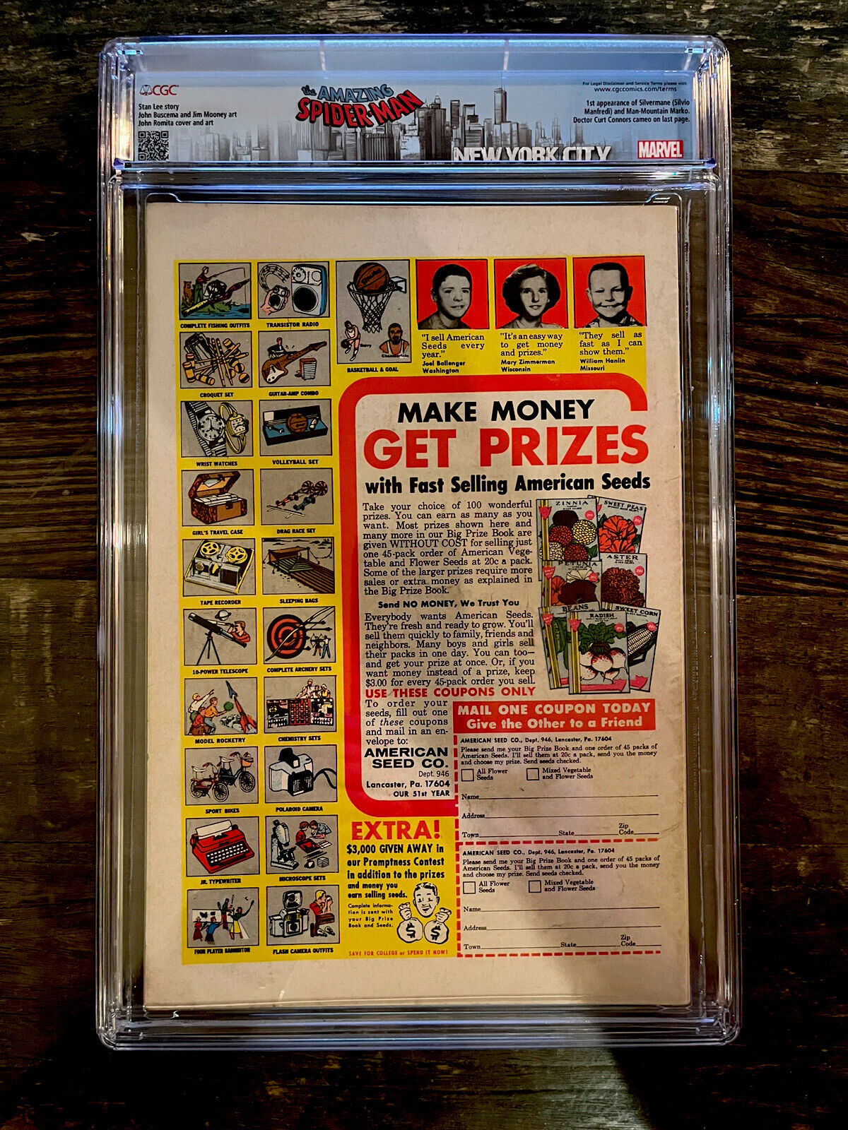 Amazing Spider-Man #73 CGC 5.5 - 1st Appearance Man-Mountain Marko