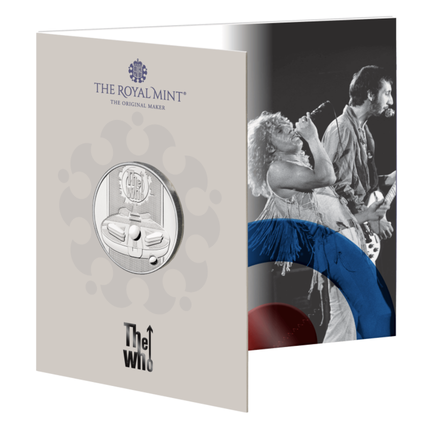 The Who 2021 UK £5 Brilliant Uncirculated Coin