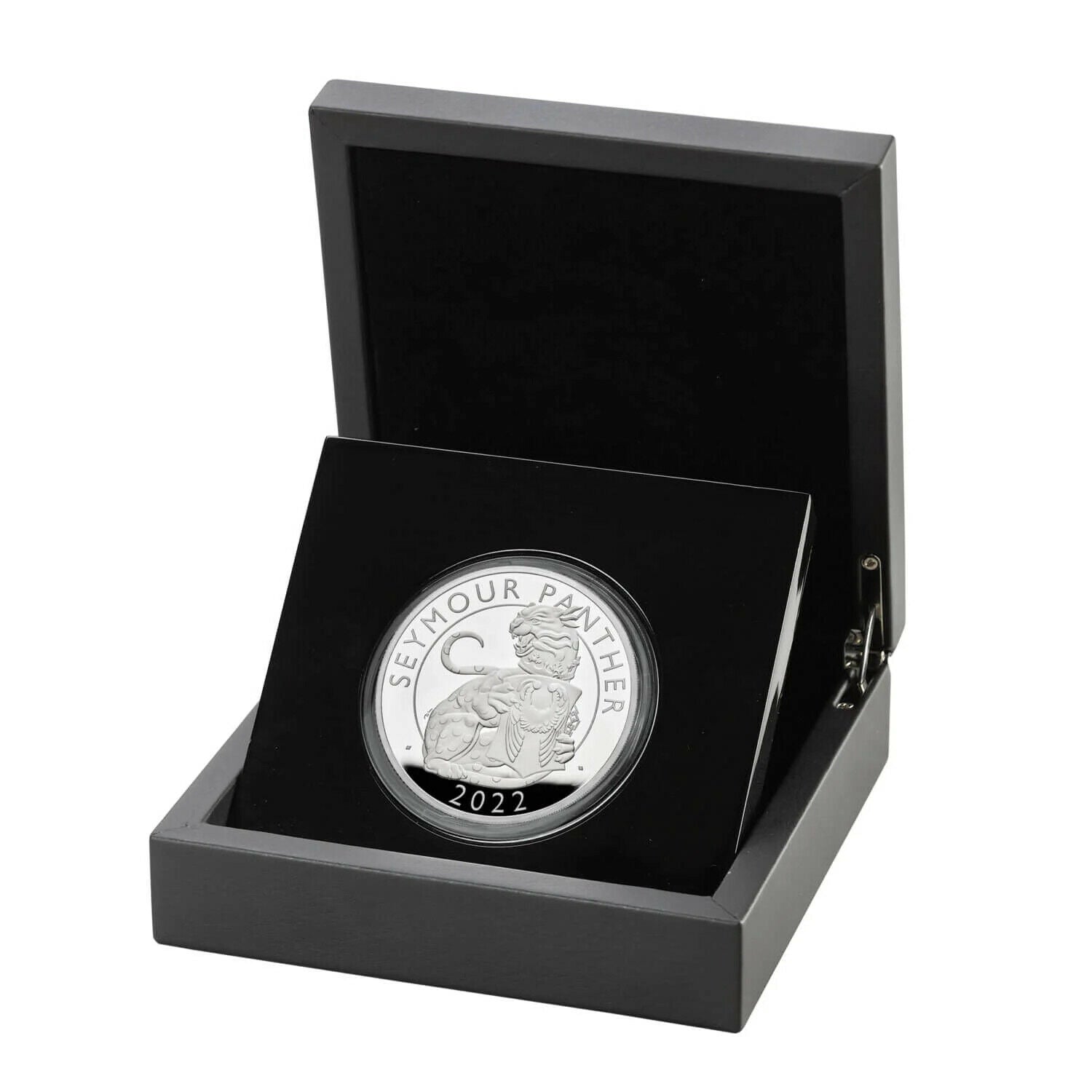 In Stock! - 2022 Great Britain Royal Tudor Beasts Seymour Panther 5 oz Silver