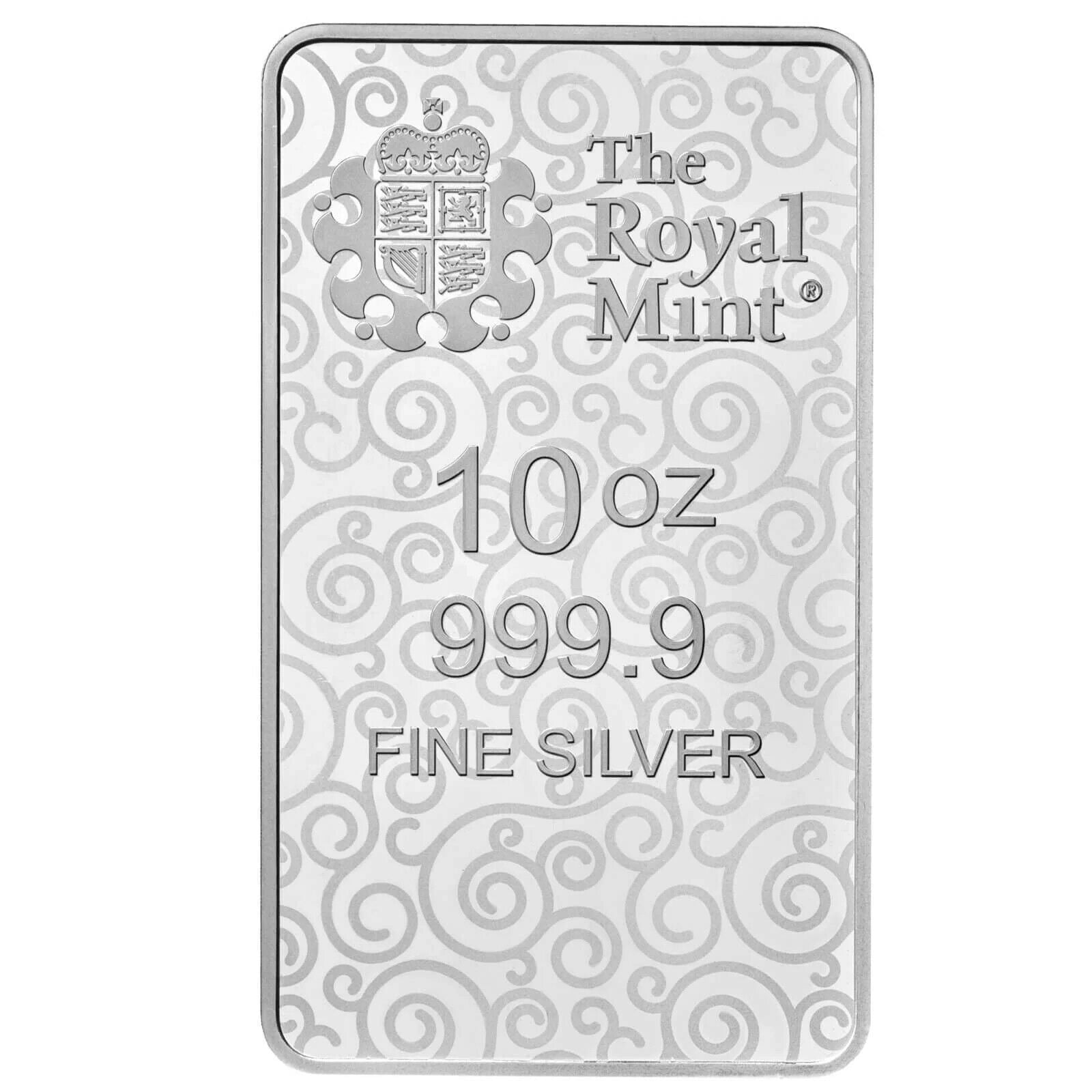 Una & the Lion 10 oz Silver Bar Minted