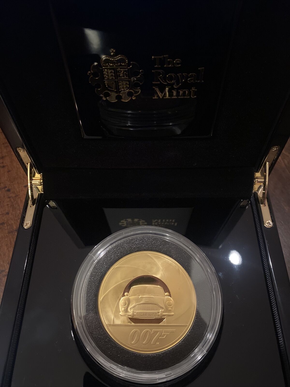 2020 5oz Gold Proof James Bond 007 Coin - No Time to Die Special Release of 58!