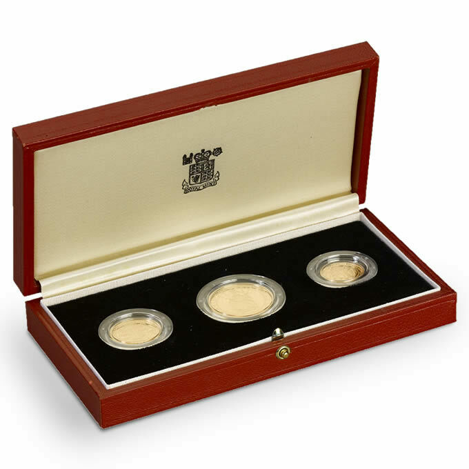 500th Anniversary 1489-1989 Gold Proof Sovereign Three Coin Set