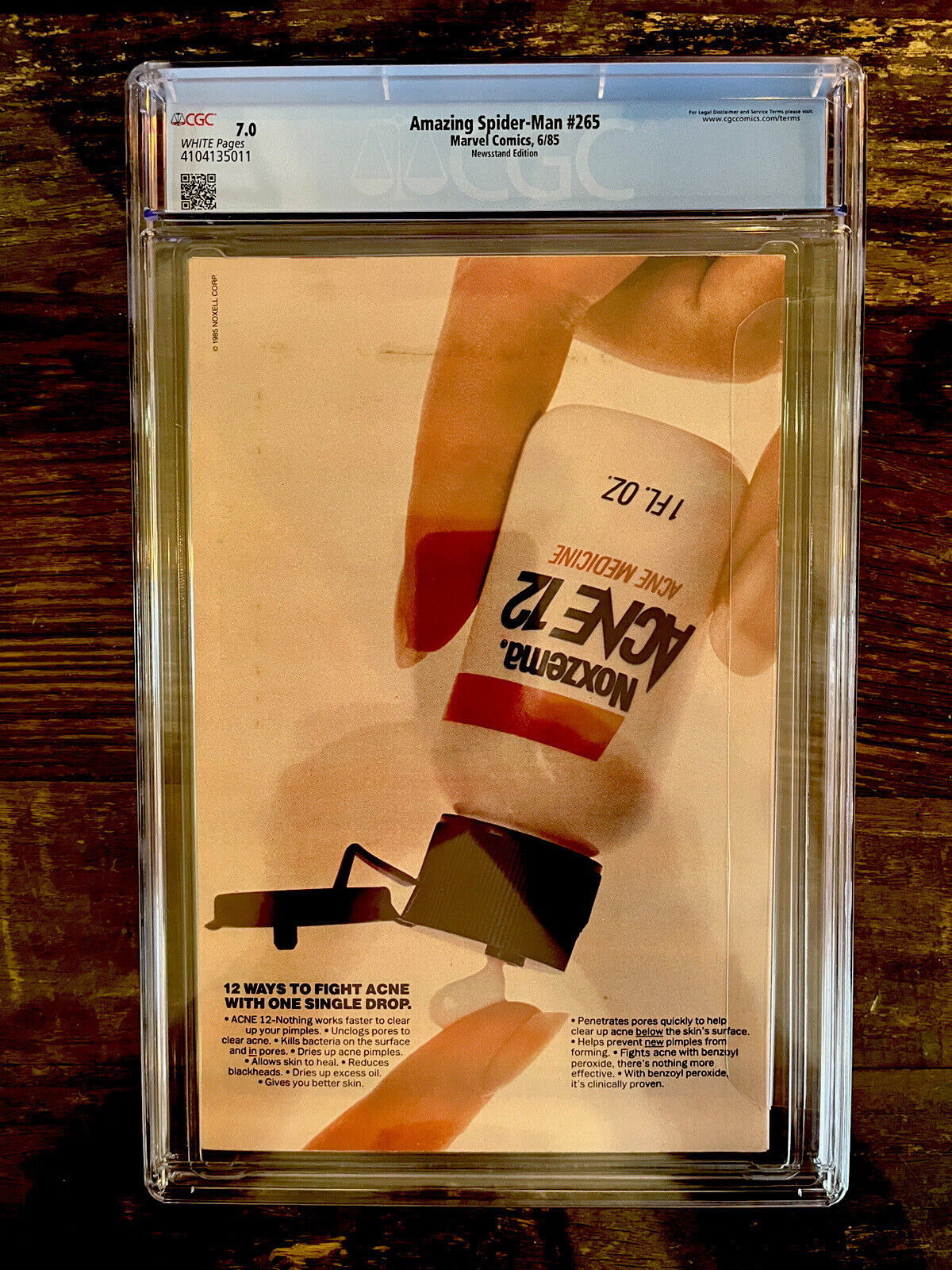 Newsstand! Amazing Spider-Man #265 CGC 7.0 - 1st Appearance of Silver Sable