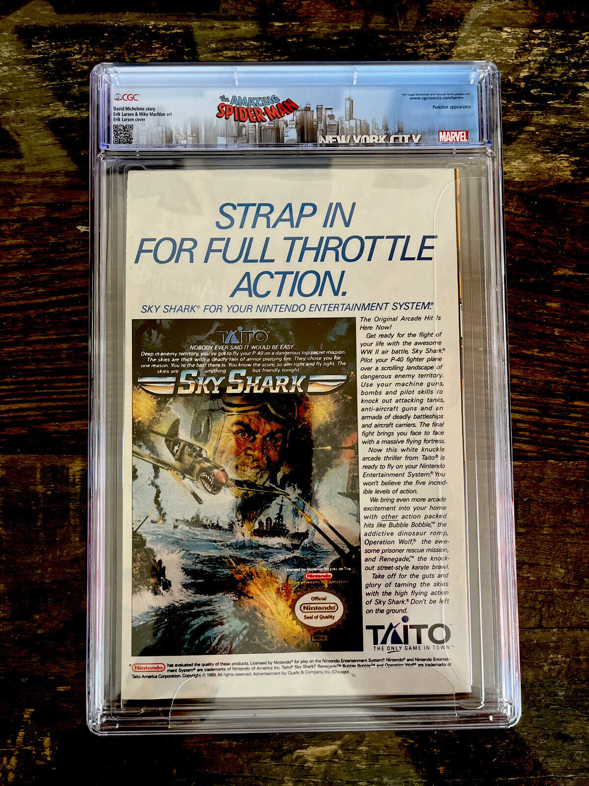 Custom Spider-Man Label - Amazing Spider-Man #330 CGC 9.2 - Punisher Appearance