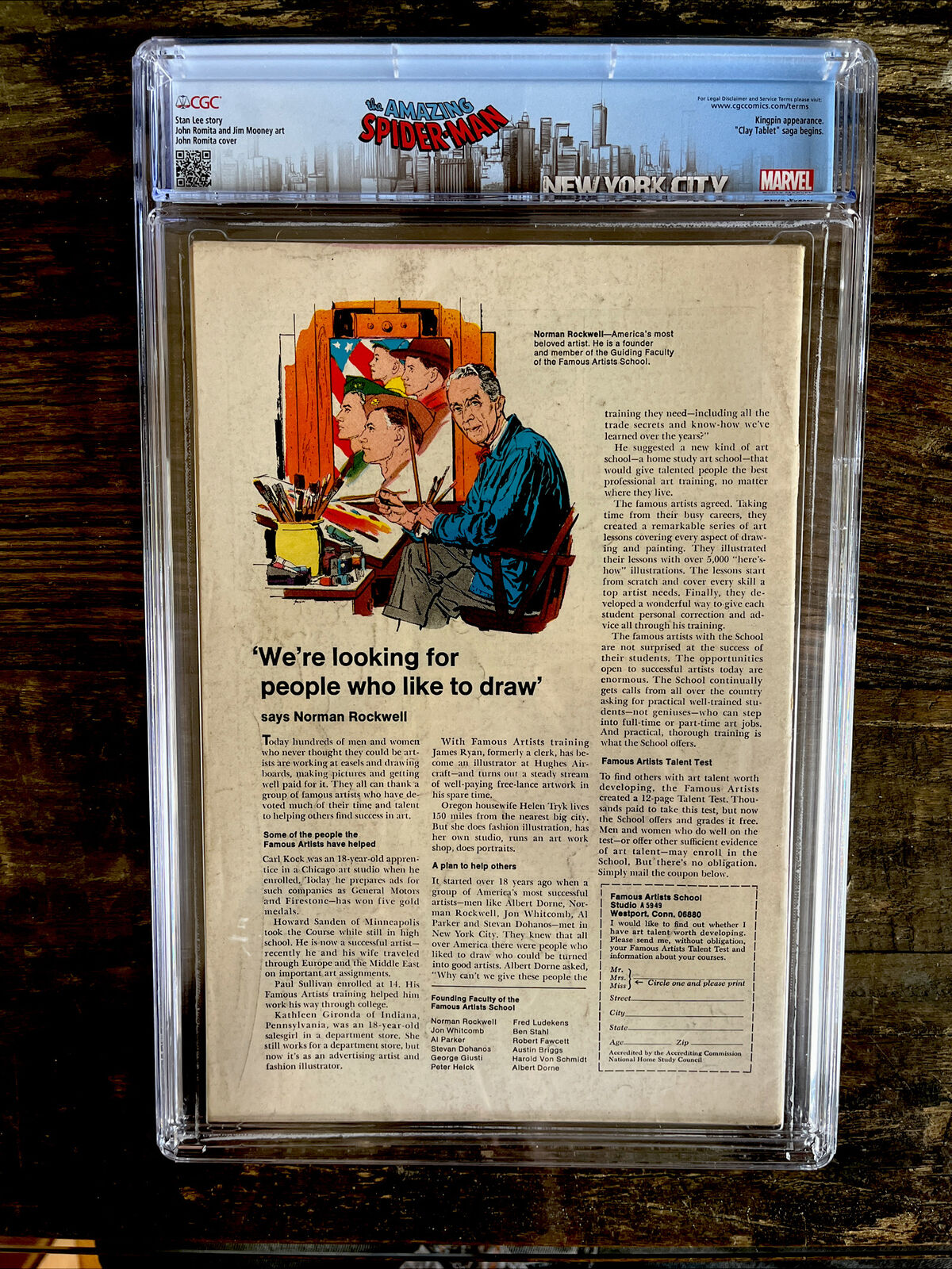 Retired Label - Amazing Spider-Man #68 CGC 5.0 - Kingpin Appearance