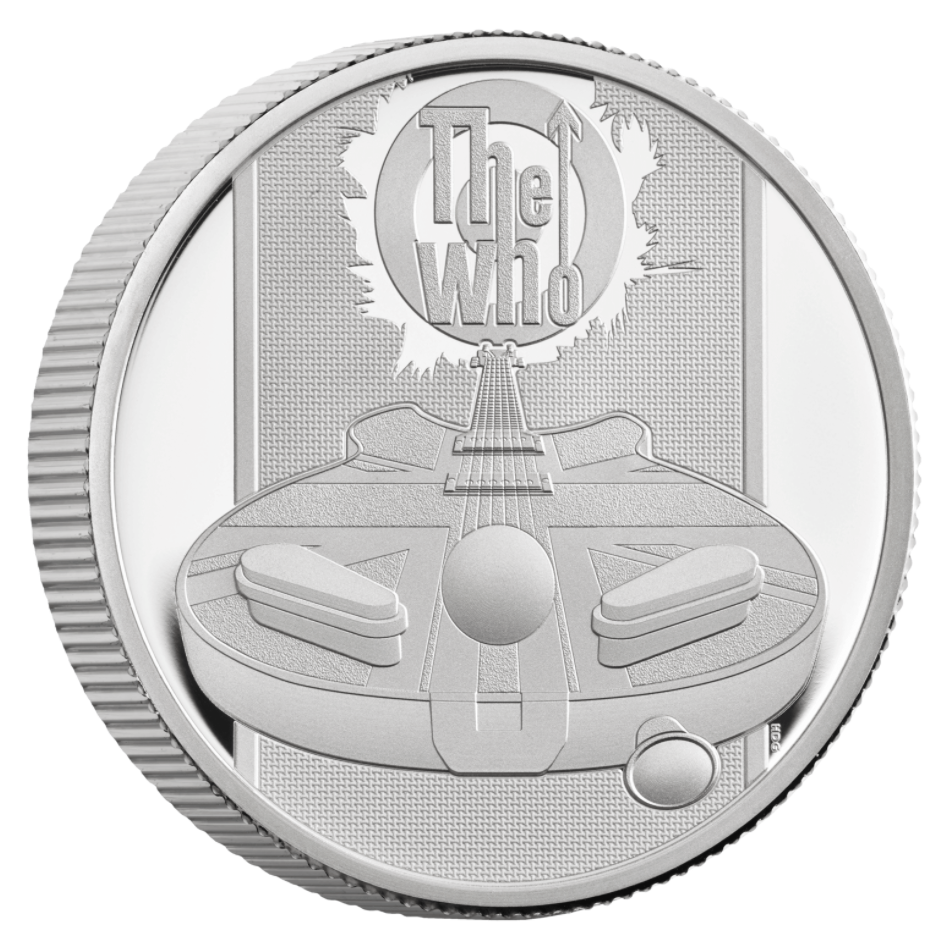 The Who 2021 UK Half Ounce Silver Proof Coin