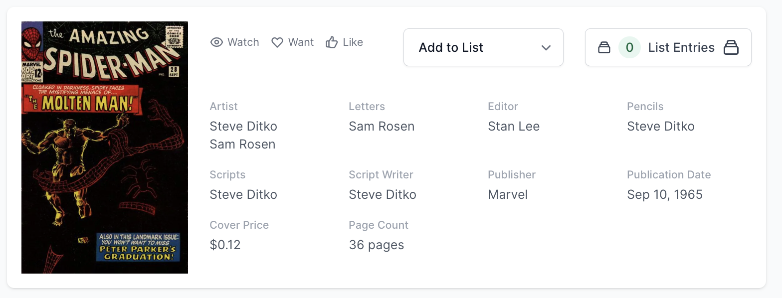 Rare White Pages! Amazing Spider-Man #28 CGC 7.5 - 1st Molten Man