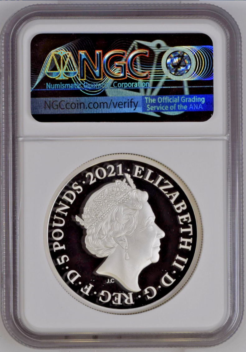 The Who 2021 UK 2 oz (Two Ounce) Silver Proof Coin NGC PF69 Ultra Cameo