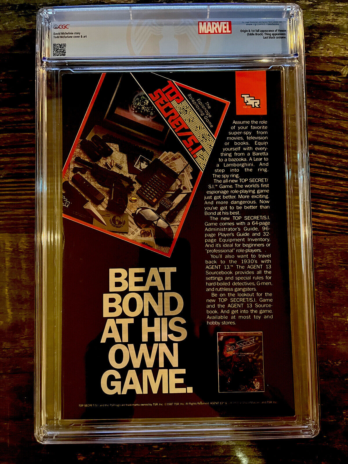 White Pages! Amazing Spider-Man #300 CGC 7.0 - Origin & 1st Appearance Venom