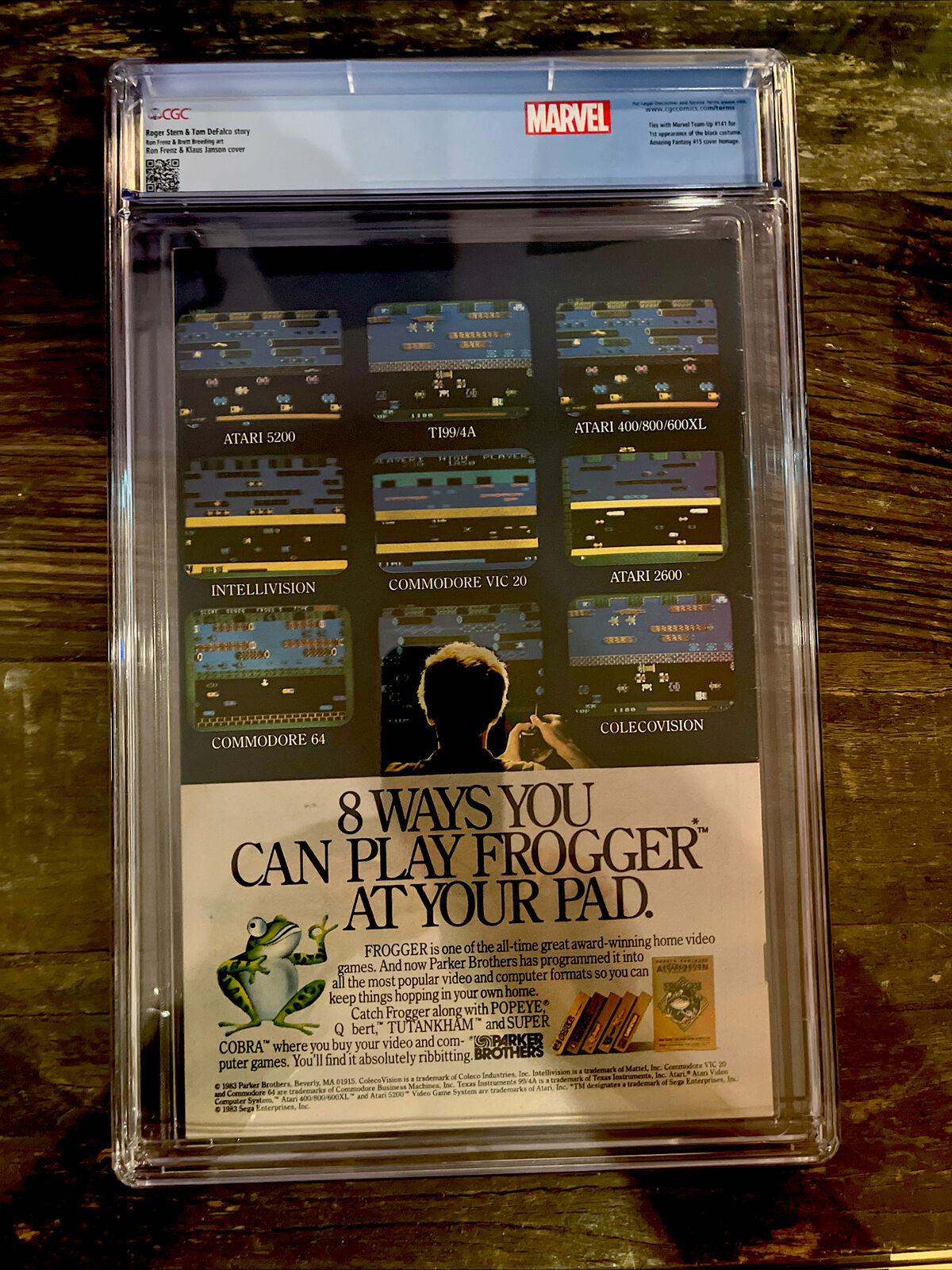 White Pages Newsstand! Amazing Spider-Man #252 CGC 9.0 Black Costume Label