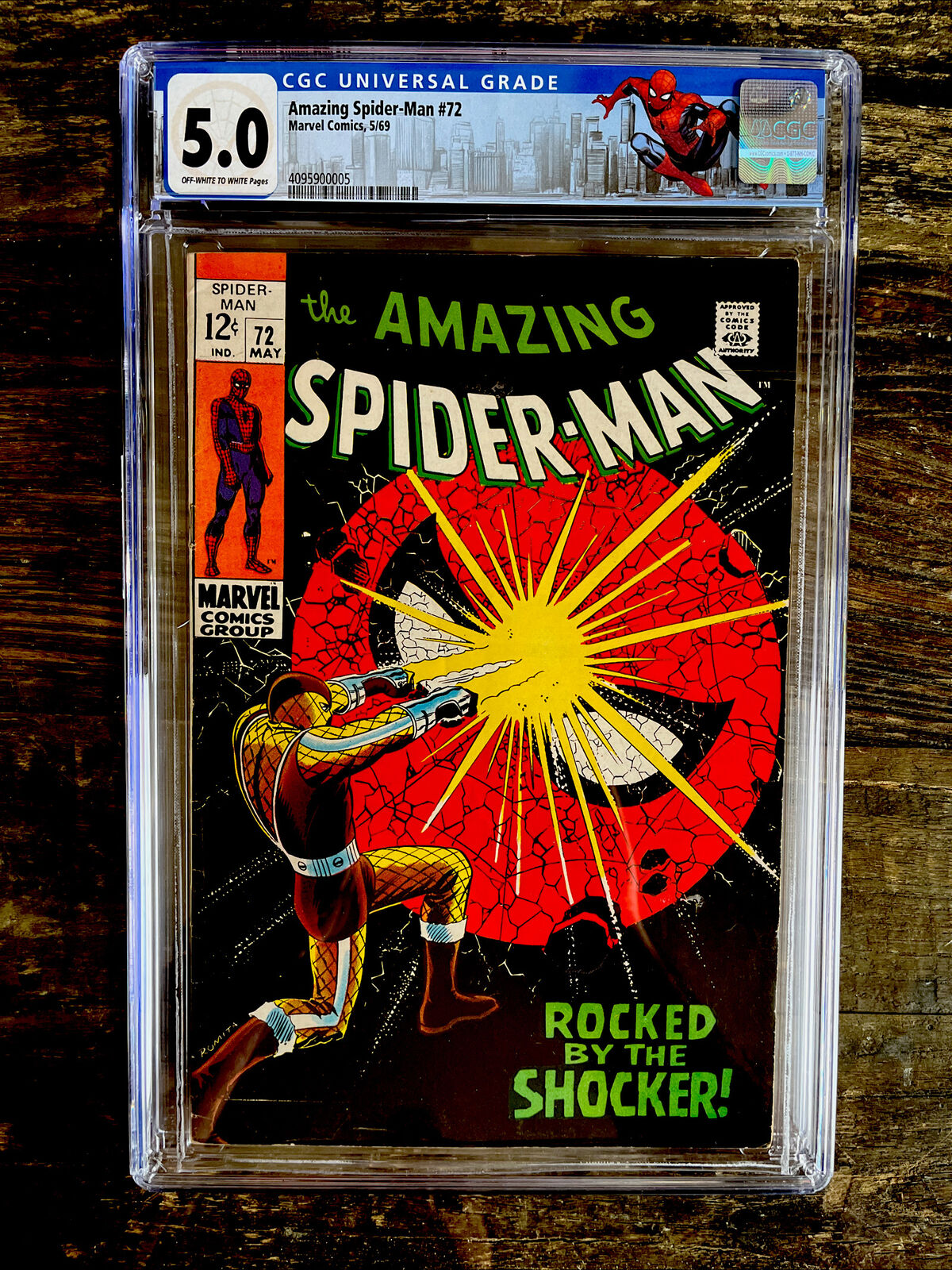 Amazing Spider-Man #72 CGC 5.0 - Shocker Appearance