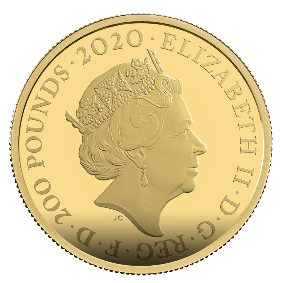 Bond, James Bond 2020 UK Two-Ounce Gold Proof Coin