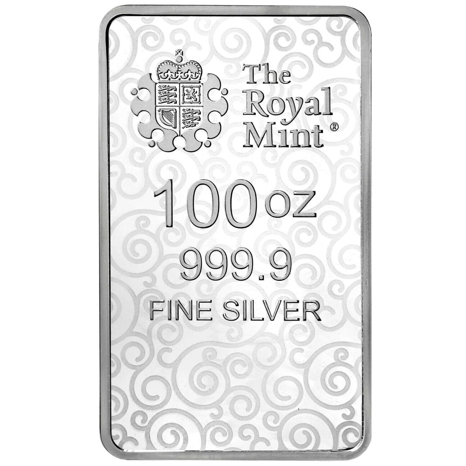 Una & the Lion 100 oz Silver Bar Minted