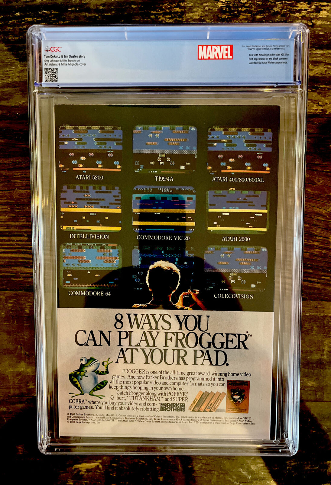 White Pages! Marvel Team-Up #141 CGC 8.5 Black Costume Label