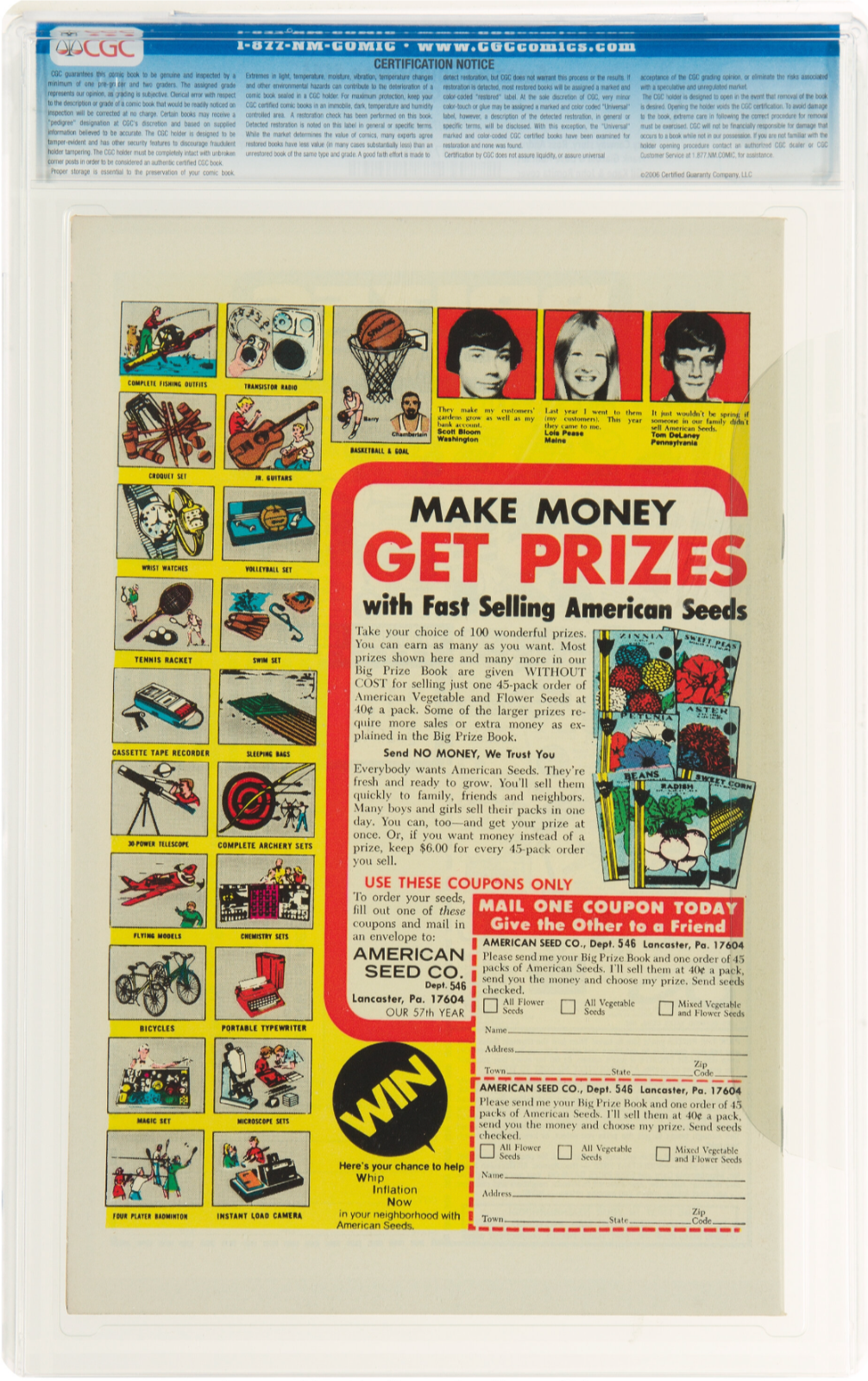 White Pages! Amazing Spider-Man #144 CGC 9.6 Cyclone & Gwen Stacy Clone