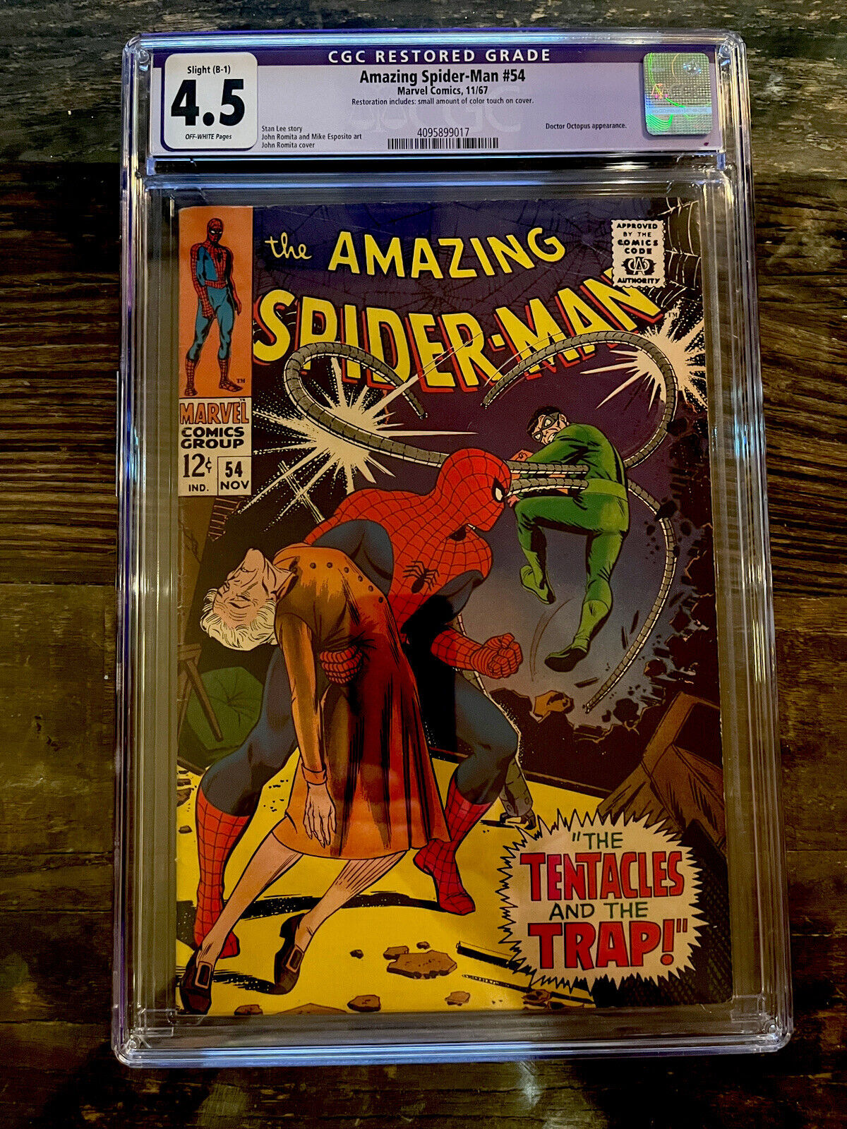 Amazing Spider-Man #54 CGC 4.5 Doctor Octopus Appearance - Restored