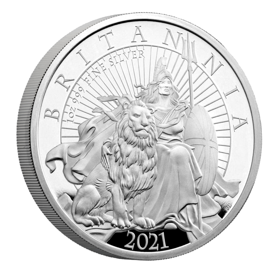 The Britannia 2021 UK One-Ounce Silver Proof Coin