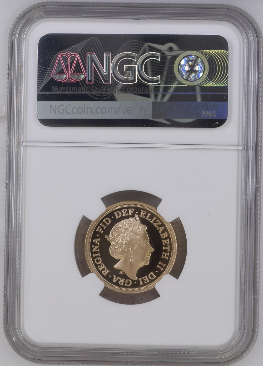 2022 Sovereign Gold Proof Platinum Jubilee NGC PF70 Ultra Cameo First Releases