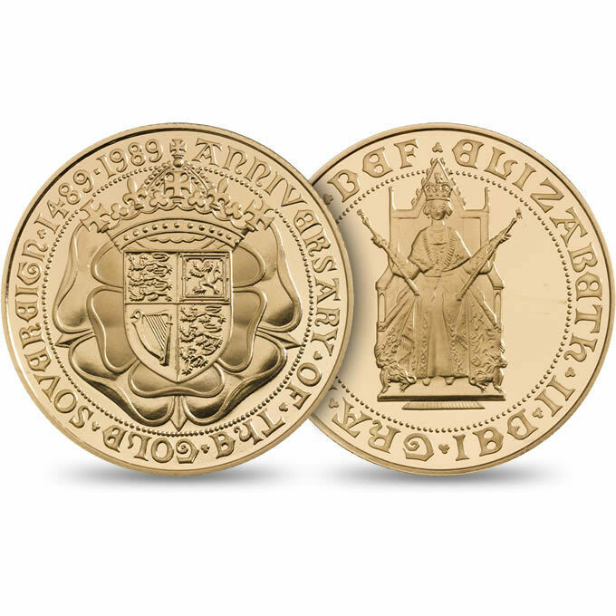500th Anniversary 1489-1989 Gold Proof Sovereign Three Coin Set