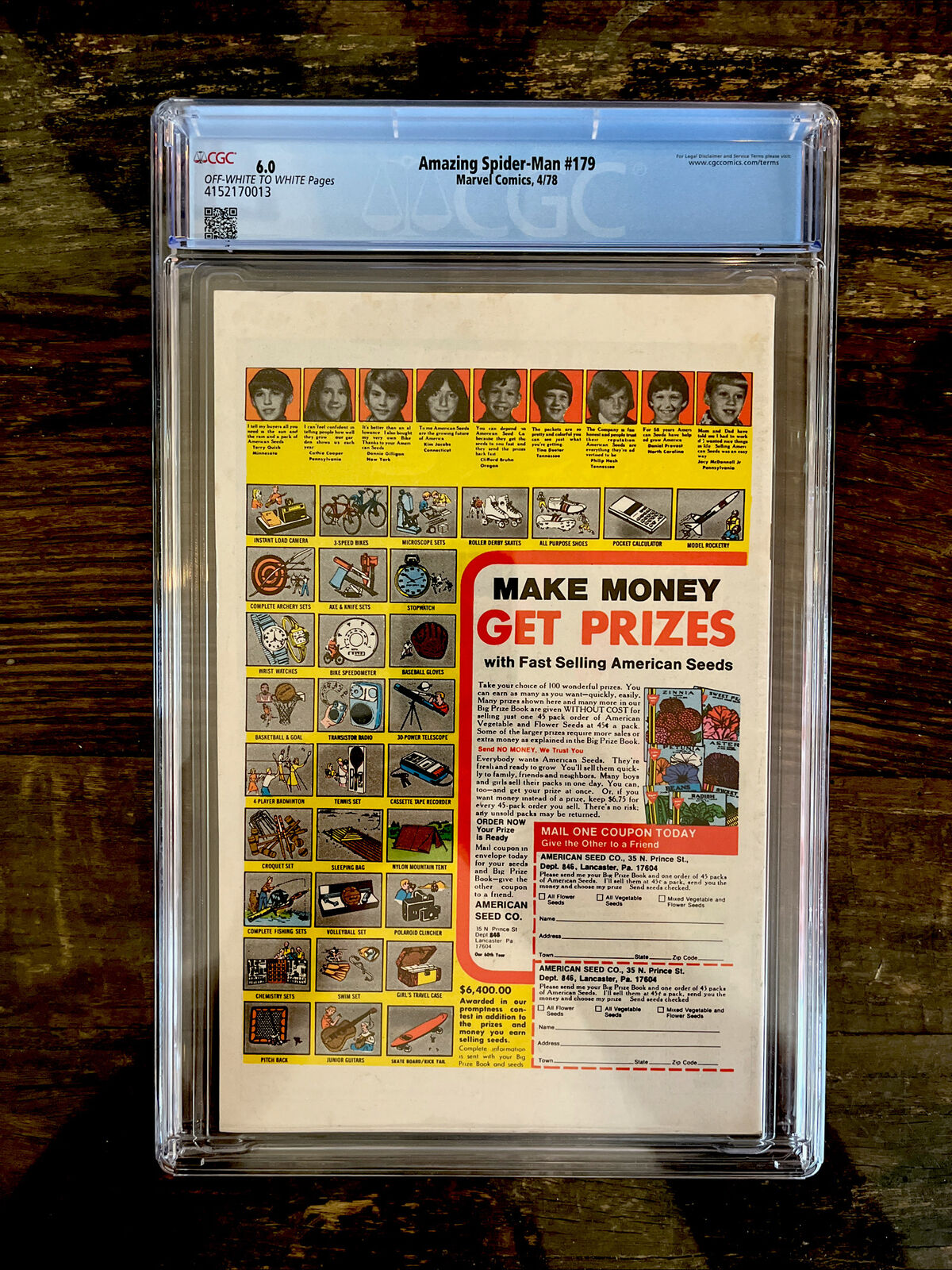 Amazing Spider-Man #179 CGC 6.0 Green Goblin & Silvermane