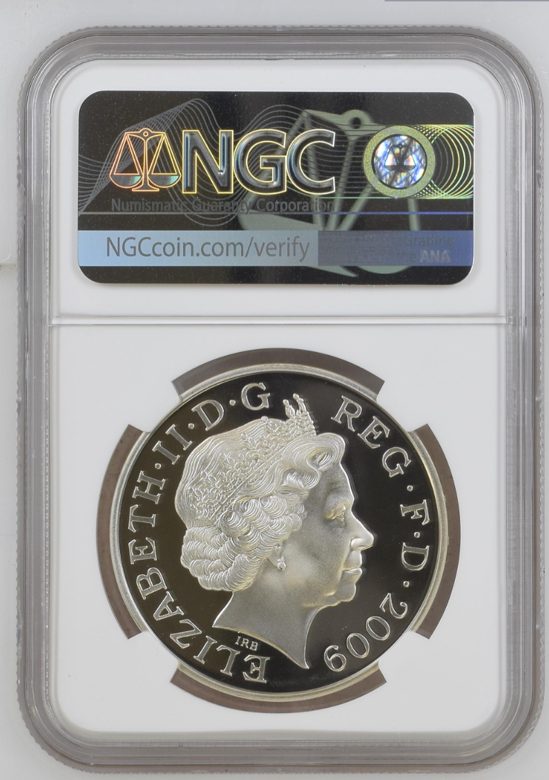 2009 Royal Mint Silver Proof King Henry VIII UK £5 NGC PF70 - Rare Census of 1!