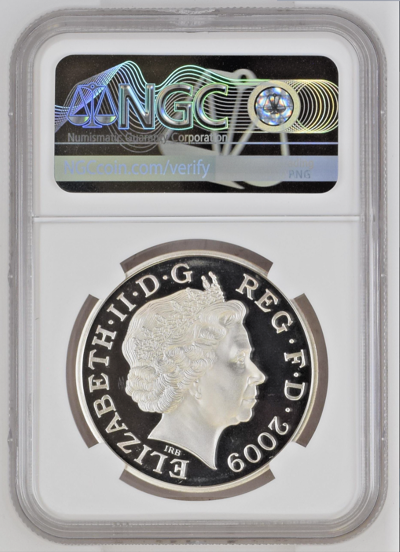 2009 Royal Mint Silver Proof King Henry VIII UK £5 Five Pounds NGC PF69