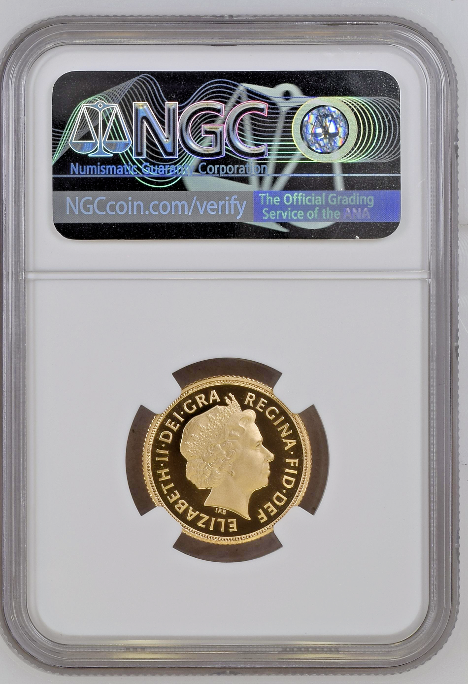 2005 Great Britain St George Gold Proof Full Sovereign Coin NGC PF70 Ultra Cameo