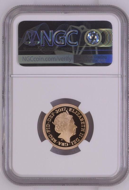 2017 Gold Sovereign 200th Anniversary Proof NGC PF 70 ULTRA CAMEO
