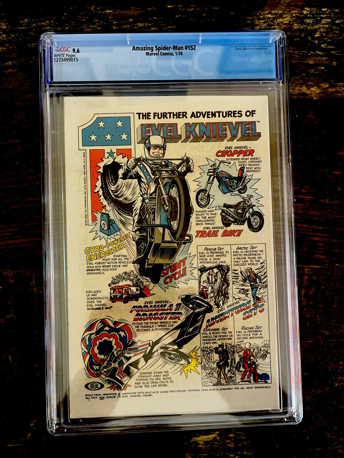 White Pages! Amazing Spider-Man #152 CGC 9.6 - Shocker & Doctor Octopus cameos