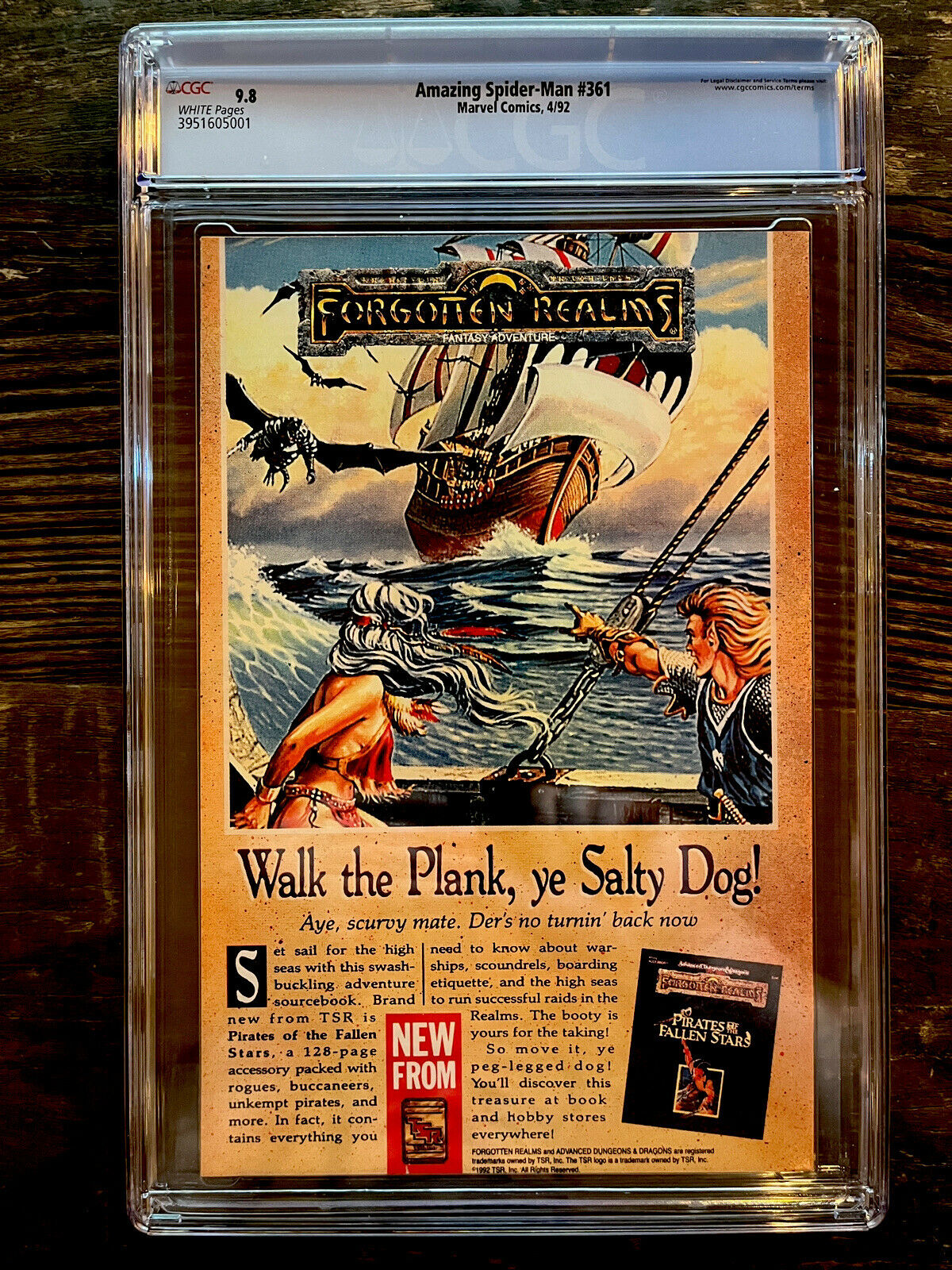 Newsstand! Amazing Spider-Man #361 CGC 9.8 - 1st Full Appearance of Carnage