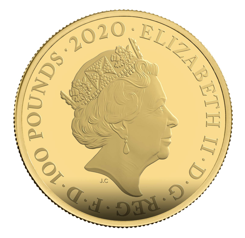 2020 Great Britain Pay Attention 007 1 oz Gold Proof James Bond Coin #2