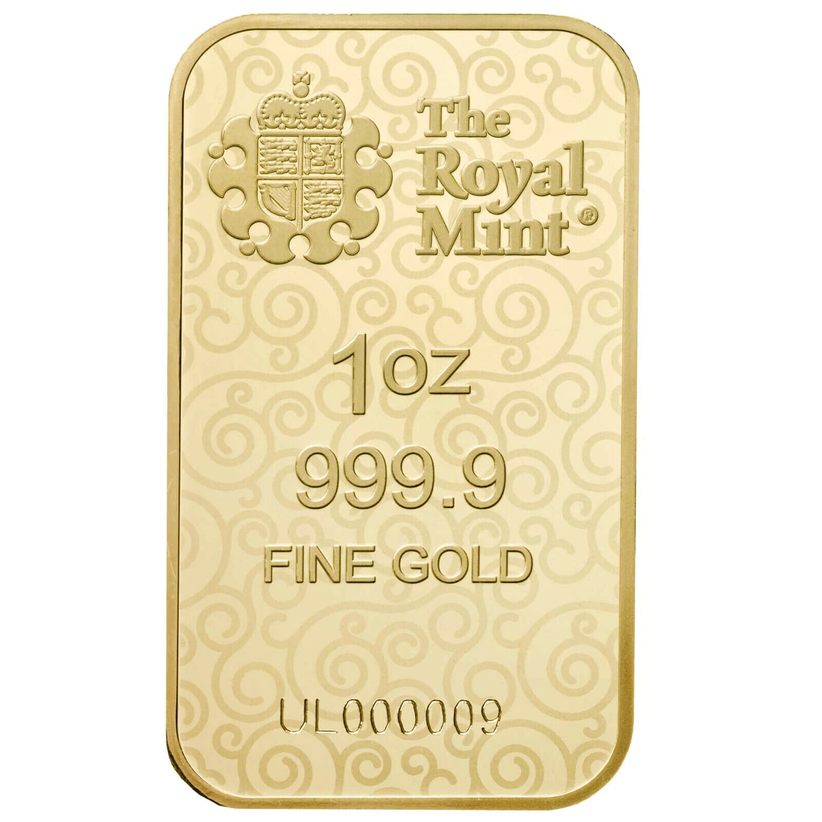Una & the Lion 1 oz Gold Bar Minted