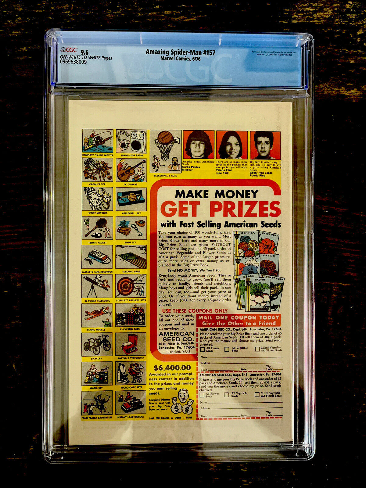 White Pages! Amazing Spider-Man #157 CGC 9.6 - Hammerhead & Doctor Octopus