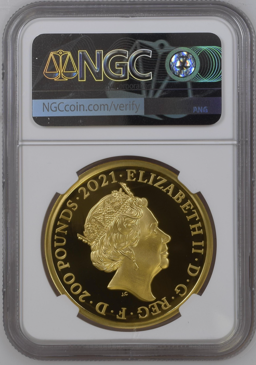 2021 G.Britain Gothic Crown Rev. Plain Edge-First Releases - Great Engravers