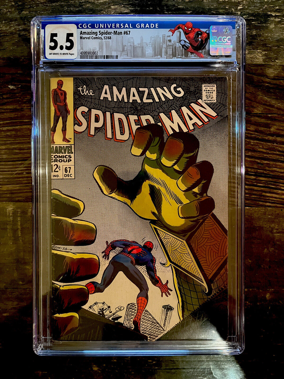 Amazing Spider-Man #67 CGC 5.5 - Mysterio