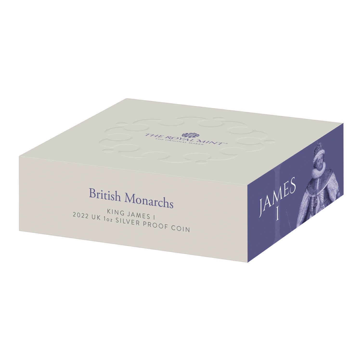 British Monarchs King James I 2022 UK 1oz Silver Proof Coin