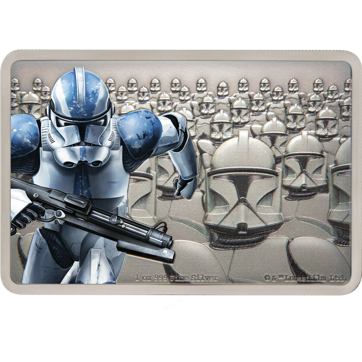 Star Wars: Guards Of The Empire - Clone Trooper 1oz Silver Coin
