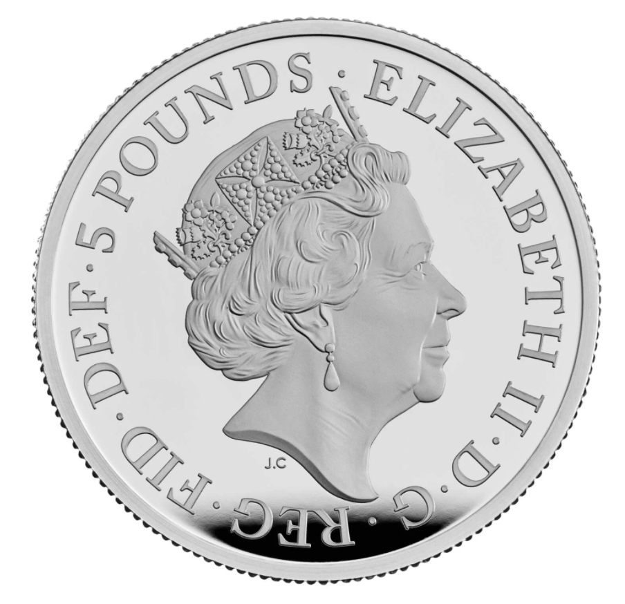 The Queen’s Beasts 2021 UK Two-Ounce Silver Proof Ten-Coin Set